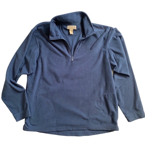 Duluth Trading Co. 1/4 Zipper Tall Men’s‎ Fleece With Front Pockets 
Size XLT - Picture 1 of 8